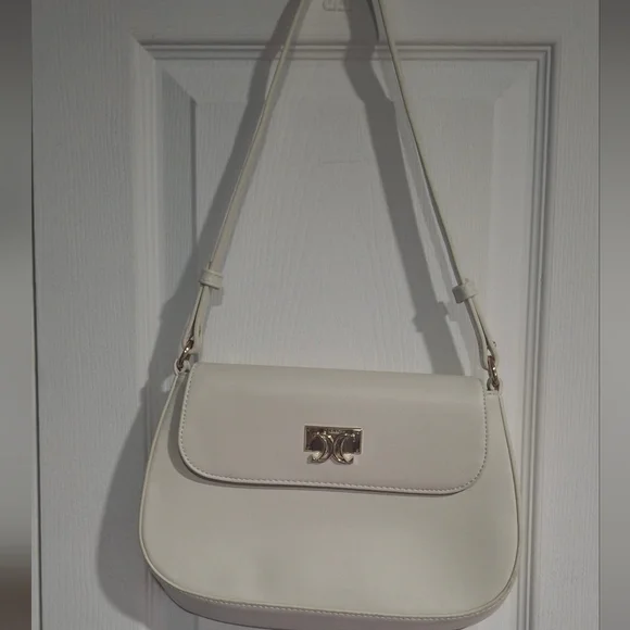 🎄Gluci Elegant White/Eggshell  Shoulder Bag🎄 - Picture 2 of 12